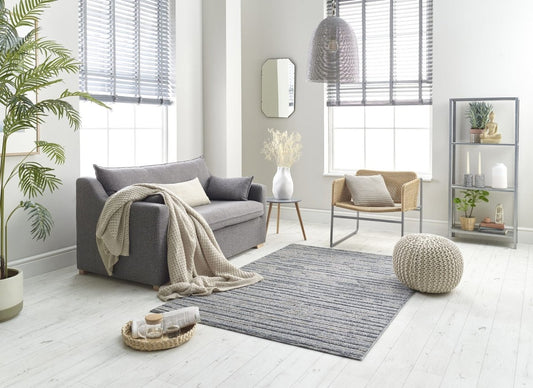 Loop 7551a ivory / dk.grey Rug - Love-Rugs alternate image
