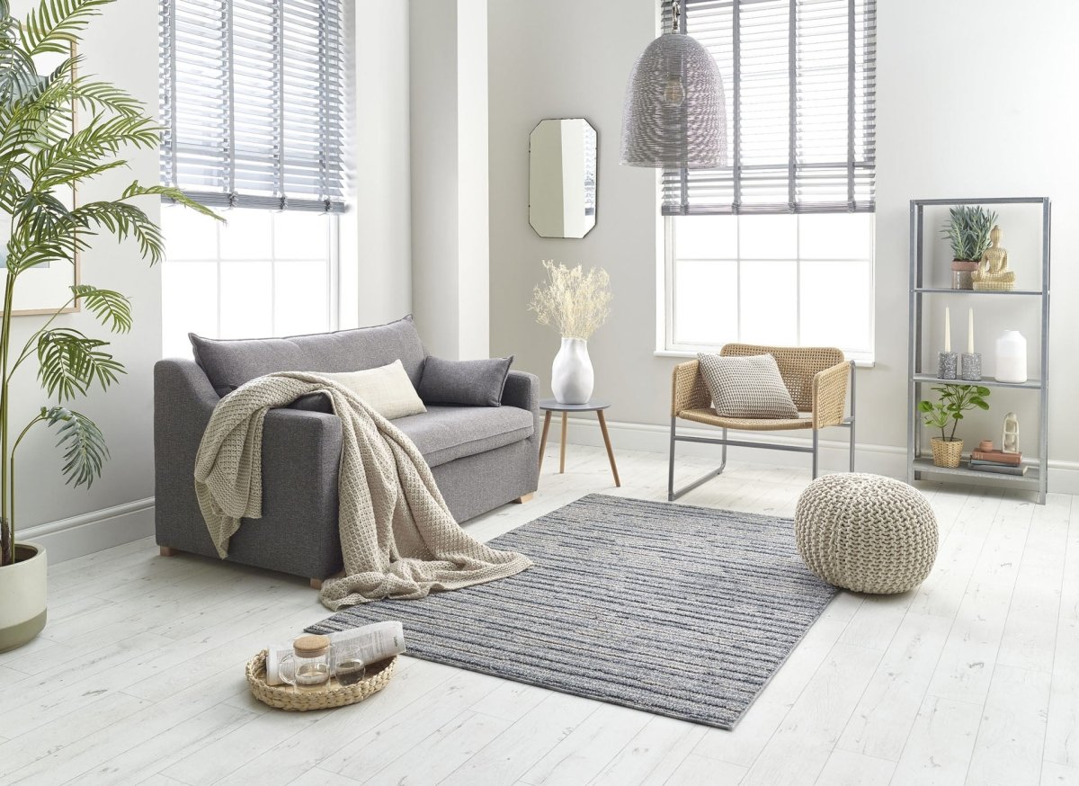 Loop Rugs Grey Loop 7551a ivory / dk.grey Rug – Love-Rugs