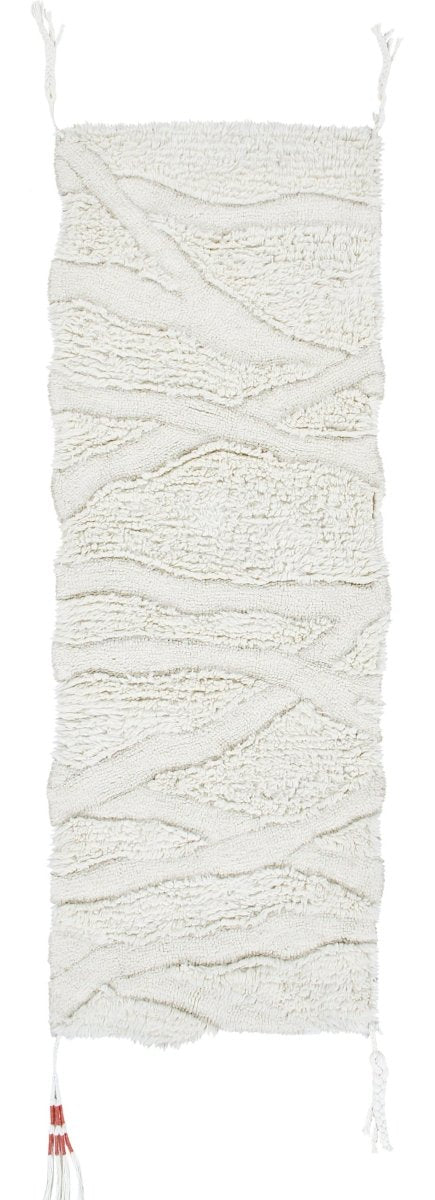 Lorena Canals Africa Woolable Enkang Ivory Runner Rug - Love-Rugs