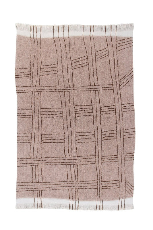 Lorena Canals Africa Woolable Shuka Dusty Pink Rug - Love-Rugs