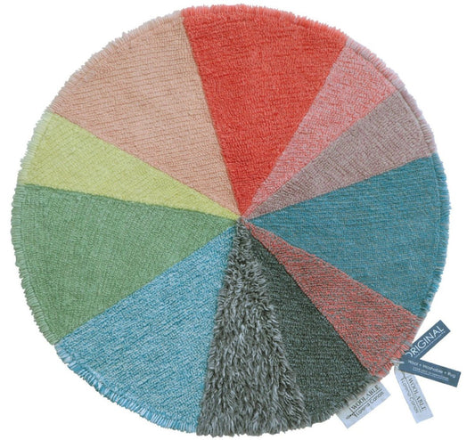 Lorena Canals Donna Wilson Woolable Pie Chart Rug - Love-Rugs