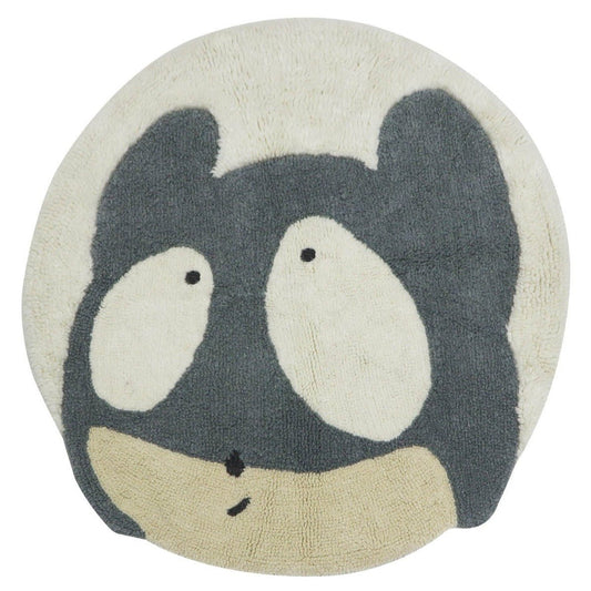 Lorena Canals Edgar Plans Woolable Astromouse Round Rug - Love-Rugs
