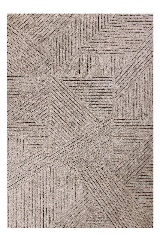 Lorena Canals Fields Woolable Rug Golden Coffee Rug - Love-Rugs