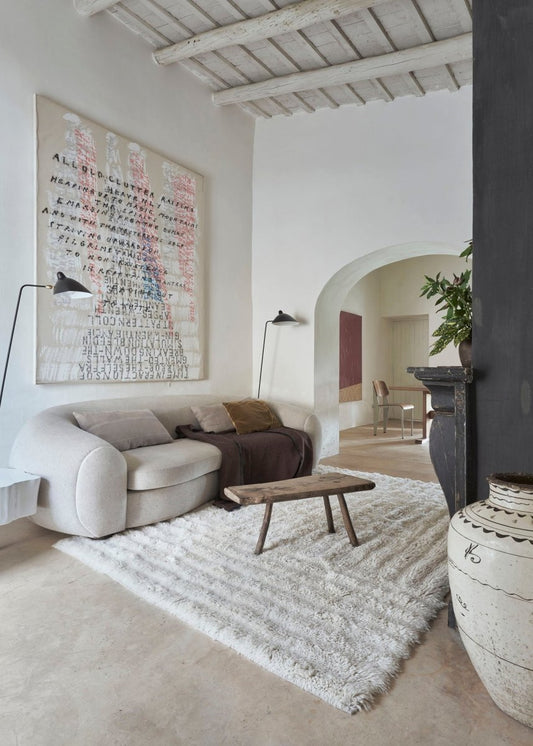 Lorena Canals Sheep of the World Woolable Dunes - Sheep White Rug - Love-Rugs alternate image