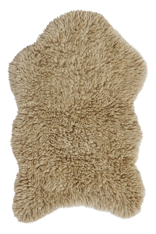 Lorena Canals Sheep of the World Woolable Woolly - Sheep Beige Hide Rug - Love-Rugs