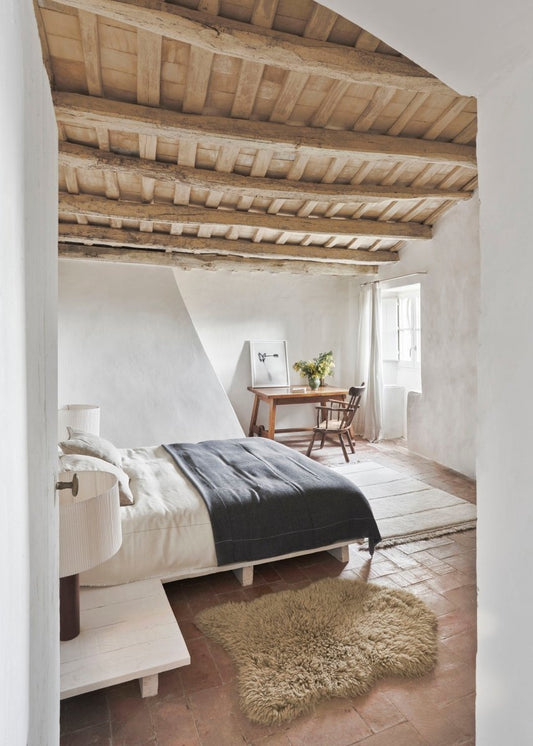 Lorena Canals Sheep of the World Woolable Woolly - Sheep Beige Hide Rug - Love-Rugs alternate image