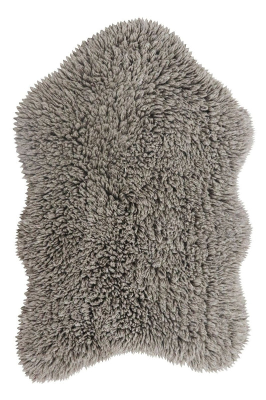 Lorena Canals Sheep of the World Woolable Woolly - Sheep Grey Hide Rug - Love-Rugs