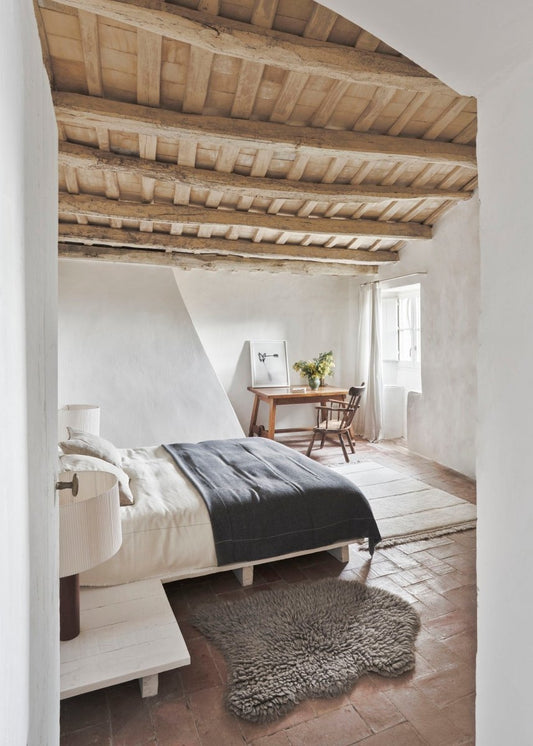 Lorena Canals Sheep of the World Woolable Woolly - Sheep Grey Hide Rug - Love-Rugs alternate image