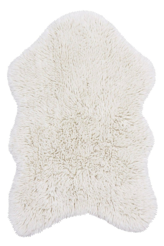 Lorena Canals Sheep of the World Woolable Woolly - Sheep White Hide Rug - Love-Rugs