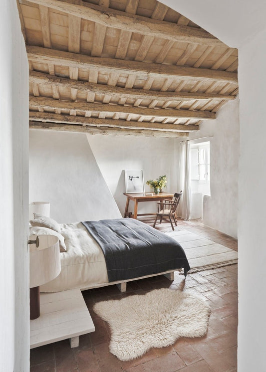 Lorena Canals Sheep of the World Woolable Woolly - Sheep White Hide Rug - Love-Rugs alternate image