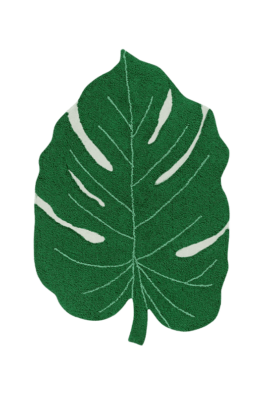 Lorena Canals Washable Monstera Leaf Rug - Love-Rugs