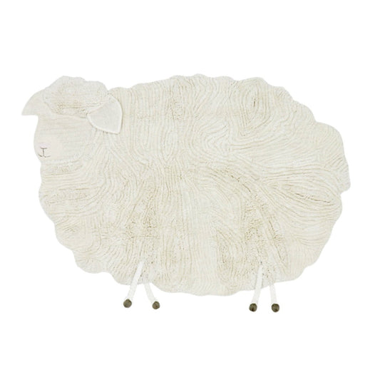 Lorena Canals Woolable Kids Pink Nose Sheep Rug - Love-Rugs