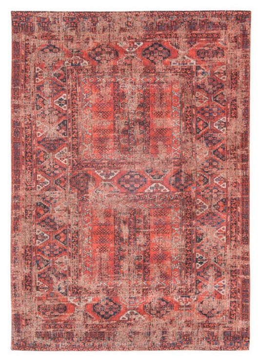 Louis De Poortere Antiquarian Hadschlu 8719 782 Red Brick Rug - Love-Rugs
