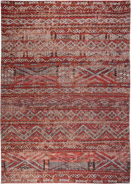 Louis De Poortere Antiquarian Kilim 9115 Fez Red Rug - Love-Rugs