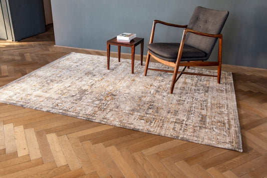 Louis De Poortere Antiquarian Ushak 8884 Suleiman Grey Rug - Love-Rugs alternate image
