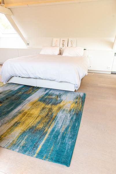 Louis De Poortere Atlantic Monetti 9119 Nymphea Blue Rug - Love-Rugs alternate image