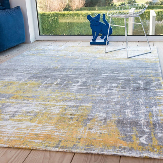 Louis De Poortere Atlantic Streaks 8715 Sea Bright Sunny Rug - Love-Rugs alternate image