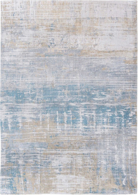 Louis De Poortere Atlantic Streaks 8718 Long Island Blue Rug - Love-Rugs