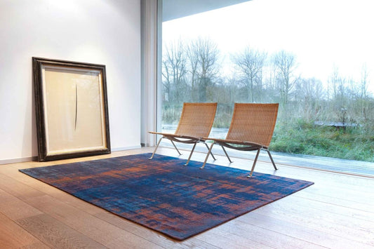Louis De Poortere Atlantic Venetian Dust 9211 Sunset Blue Rug - Love-Rugs alternate image