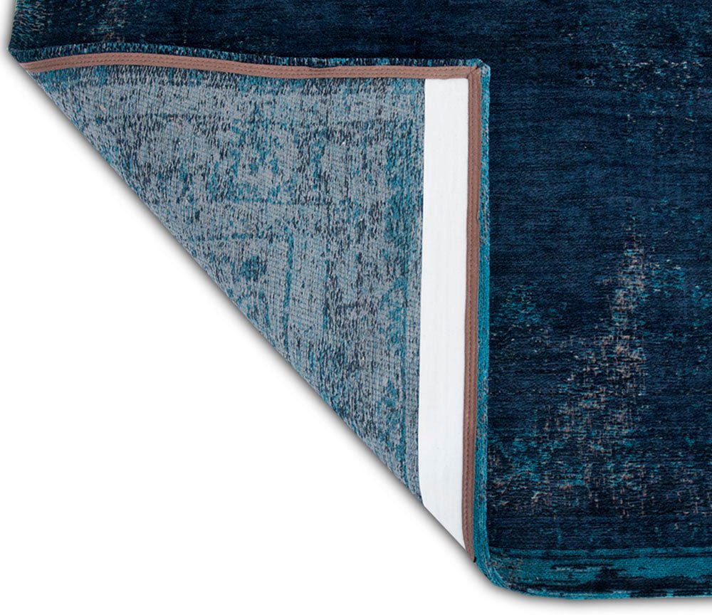 Fading World Rug Louis De Poortere Fading World Medallion 8254 Blue Night Rug – Love-Rugs