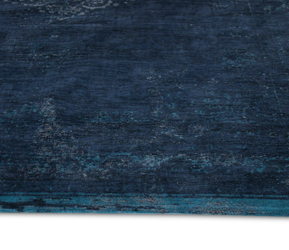 Fading World Rug Louis De Poortere Fading World Medallion 8254 Blue Night Rug – Love-Rugs