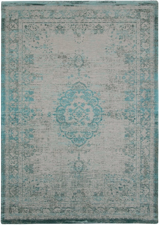 Louis De Poortere Fading World Medallion 8259 Jade Oyster Rug - Love-Rugs