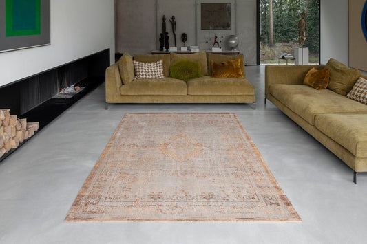 Louis De Poortere Fading World Medallion 9067 Salmon Rug - Love-Rugs alternate image