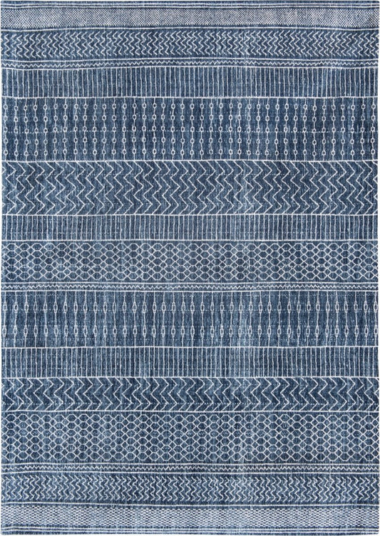 Louis De Poortere Khayma Scarab Blue 8676 Agadir Rug - Love-Rugs alternate image