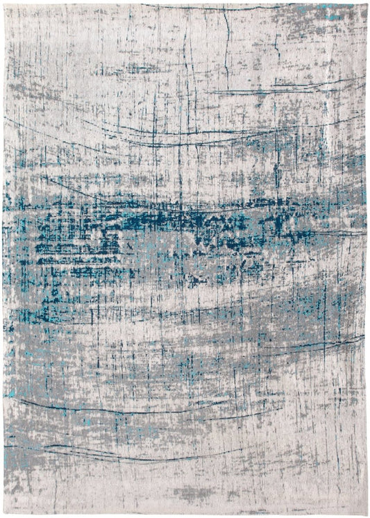 Louis De Poortere Mad Men Griff 8421 Bronx Azurite Rug - Love-Rugs