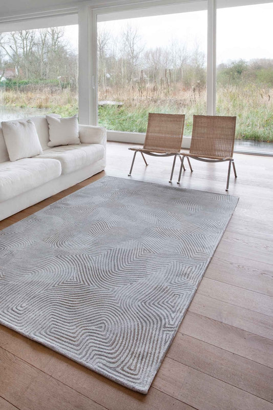Louis De Poortere Meditation Coral 9228 Oyster White Rug - Love-Rugs alternate image