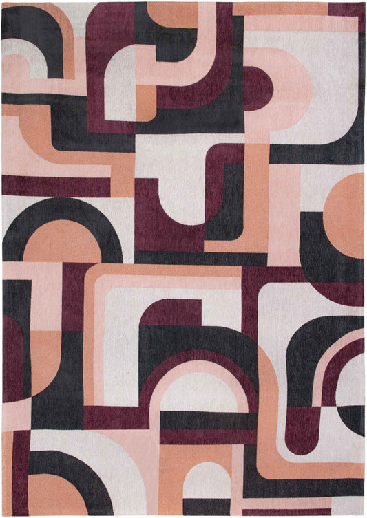 Louis De Poortere Nuance Module 9209 Pink Rohe Rug - Love-Rugs