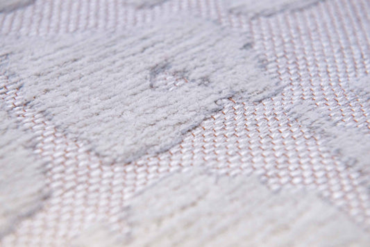 Louis De Poortere Structures Baobab 9198 Tsingy Oyster Round Rug - Love-Rugs alternate image