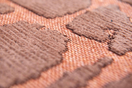 Louis De Poortere Structures Baobab 9199 Za Copper Round Rug - Love-Rugs alternate image