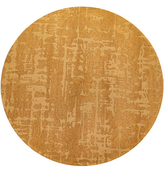 Louis De Poortere Structures Baobab 9201 Madagascar Gold Round Rug - Love-Rugs