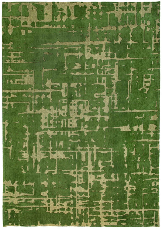 Louis De Poortere Structures Baobab 9202 Perrier's Green Rug - Love-Rugs