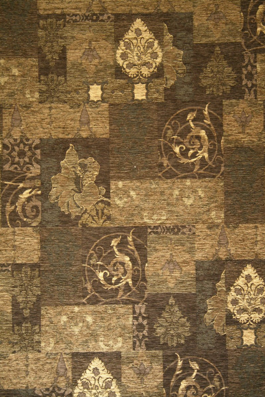 Love-Rugs Carlucci Brown Patchwork Rug - Love-Rugs alternate image