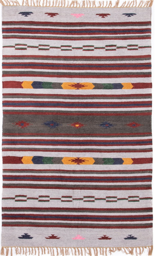 Love-Rugs Chenille Grey Rug - Love-Rugs