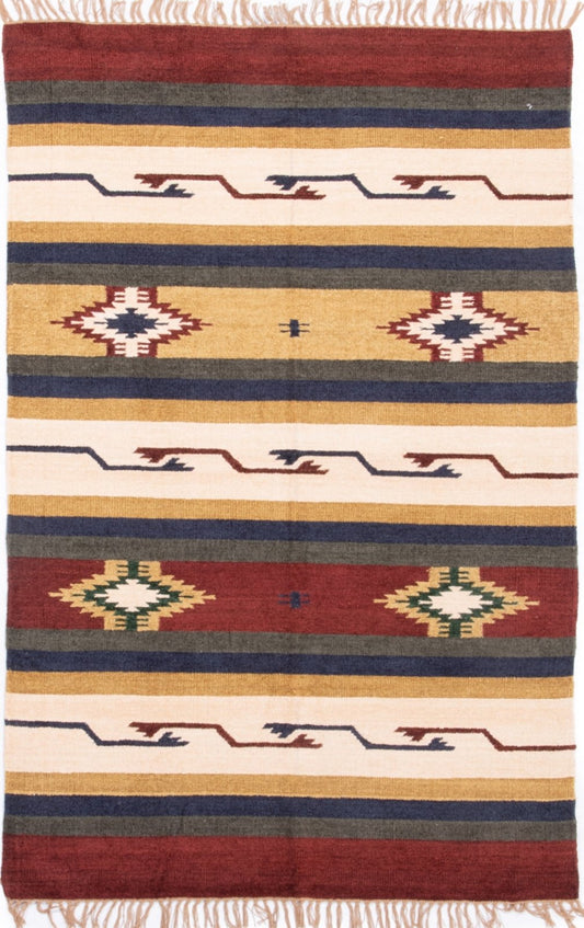 Love-Rugs Chenille Striped Rug - Love-Rugs