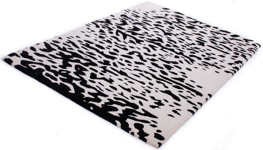 Love-Rugs Craft Safari Black and White Rug - Love-Rugs alternate image