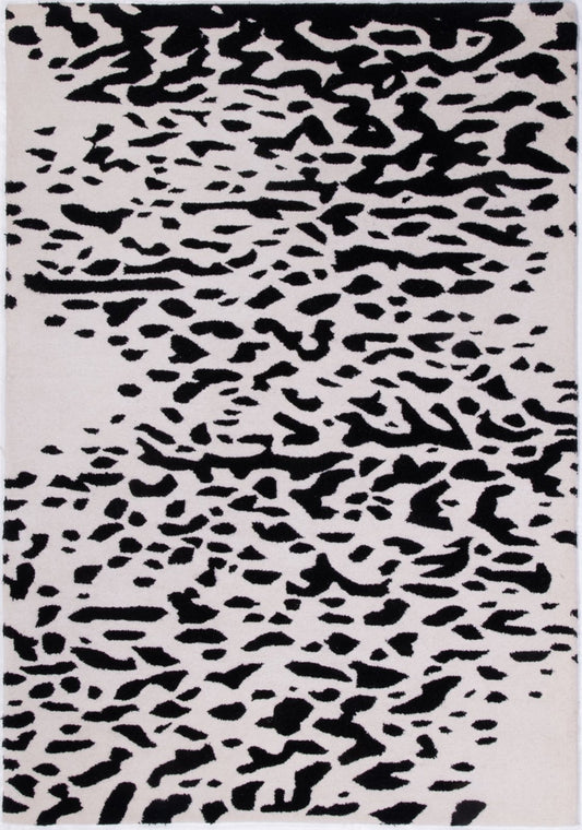Love-Rugs Craft Safari Black and White Rug - Love-Rugs
