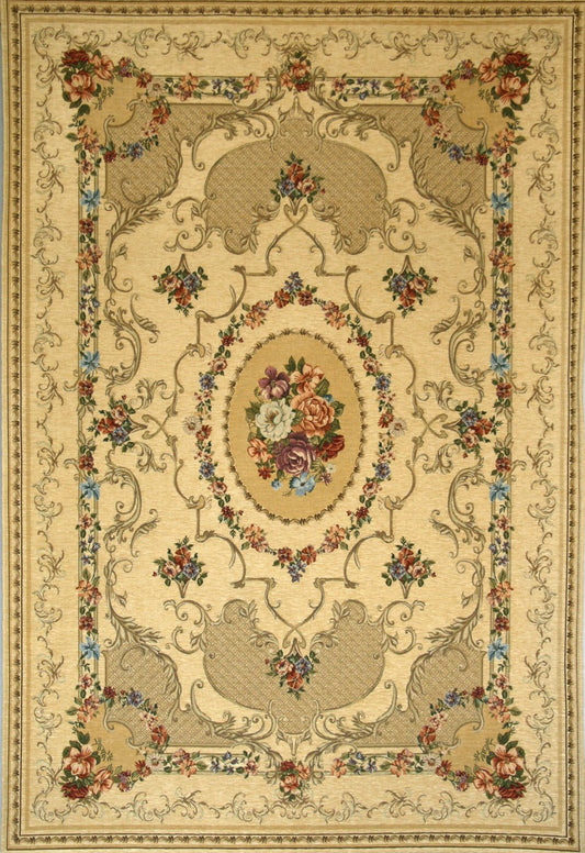 Love-Rugs Fiore Floral Savonnerie Rug - Love-Rugs