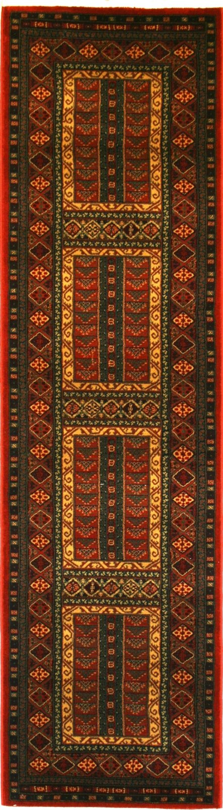 Love-Rugs Kirman Hatchlu Runner Rug - Love-Rugs