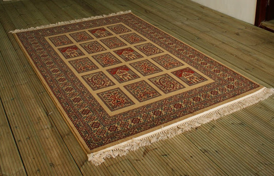 Love-Rugs Kirman Persian Garden Camel Rug - Love-Rugs alternate image