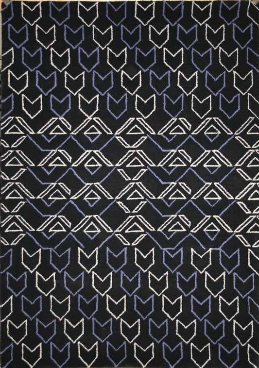 Love-Rugs Pinball Wizard Black Rug - Love-Rugs