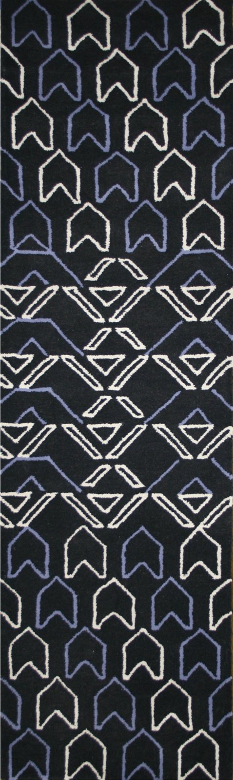Love-Rugs Pinball Wizard Black Runner Rug - Love-Rugs