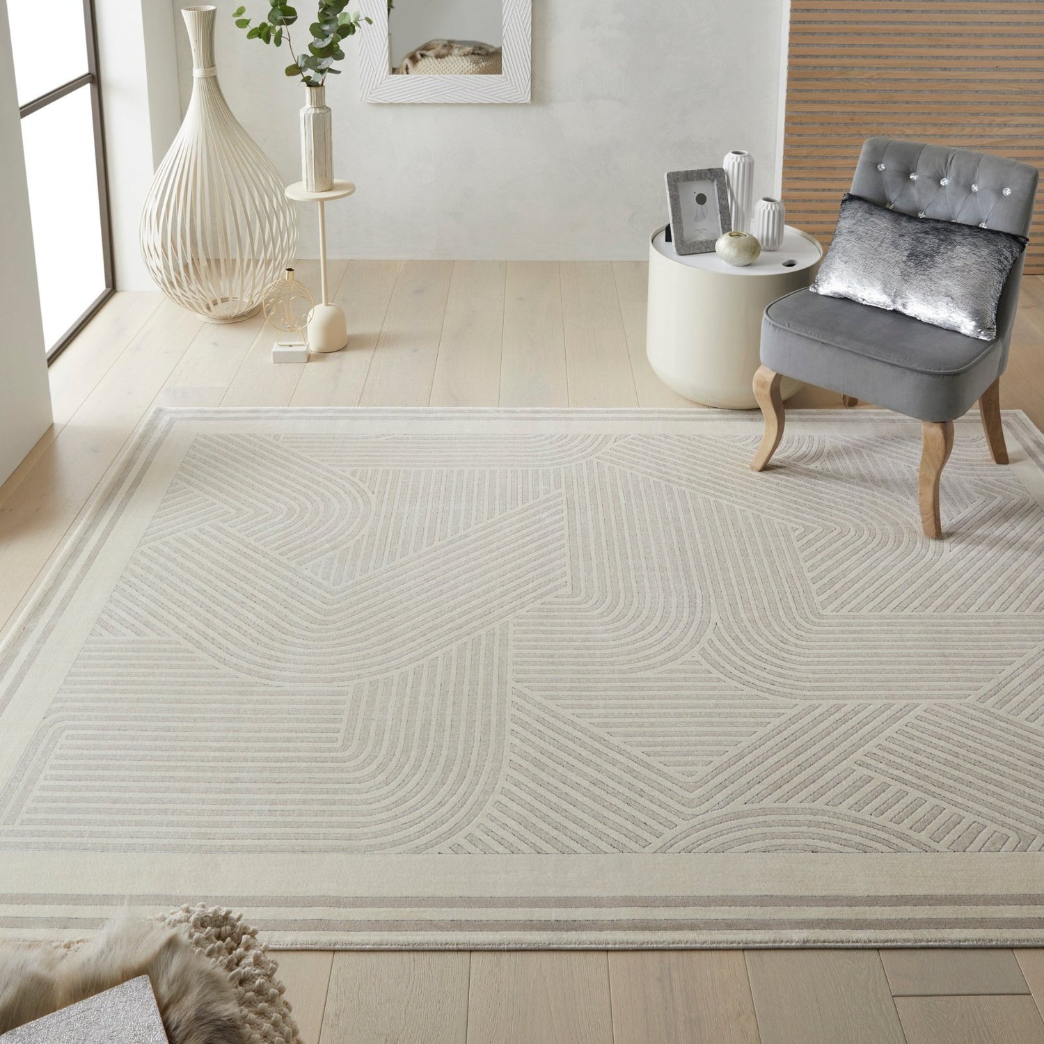 Lugano LUG05 LTGRYIV Rug - Love-Rugs