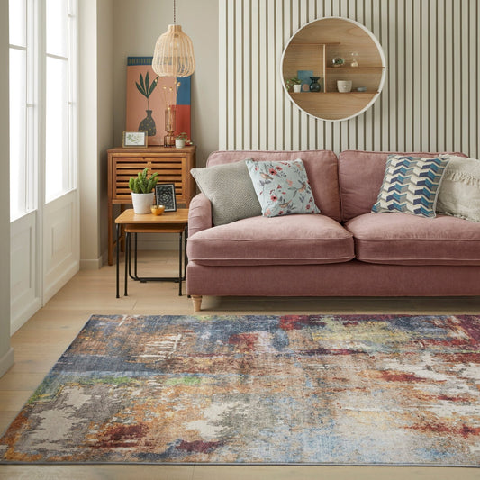 Lux Washable LUX05 MULTI Rug - Love-Rugs