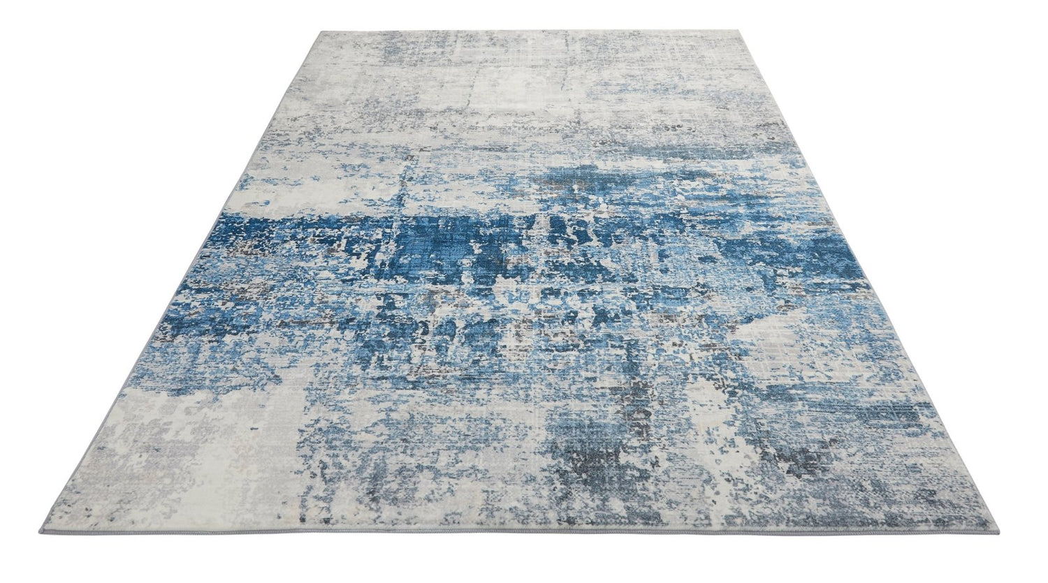 Lux Washable LUX07 IVBLU Rug - Love-Rugs