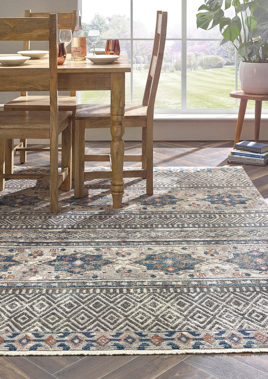Mandala Stripe Rug - Love-Rugs alternate image