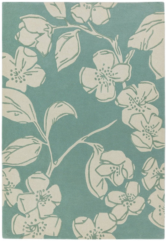Matrix Devore Blue MAX12 Rug - Love-Rugs